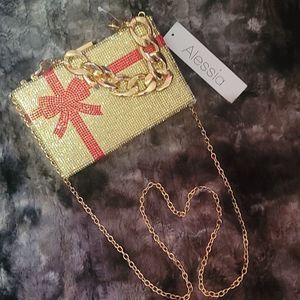 Rhinestone Studded Purse